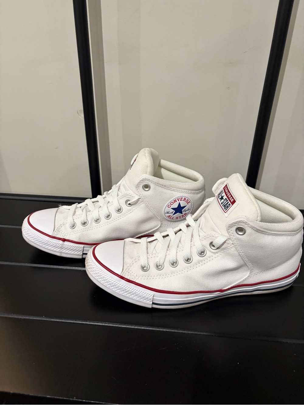 Converse Unisex Chuck Taylor All Stars High Street Mid Sneakers- Size 10.5W/8.5M - Picture 3 of 10